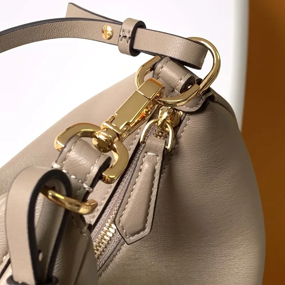 Fendi Fendigraphy Mini Dove-gray Leather Mini for Women in bag