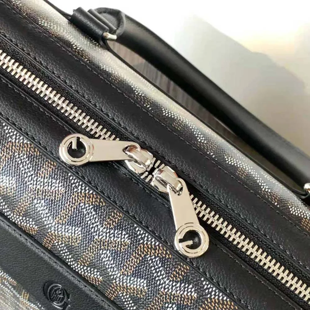 Goyard Cisalpin Document Case for Unisex in Black