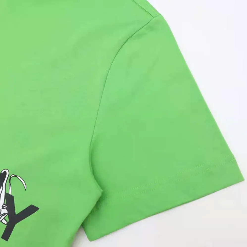 Givenchy Slim Fit T-shirt in Givenchy 4G Jersey with Reaper Prints for Men in Green Givenchy Slim Fit T-shirt in Givenchy 4G Jersey with Reaper Prints for Men in Green