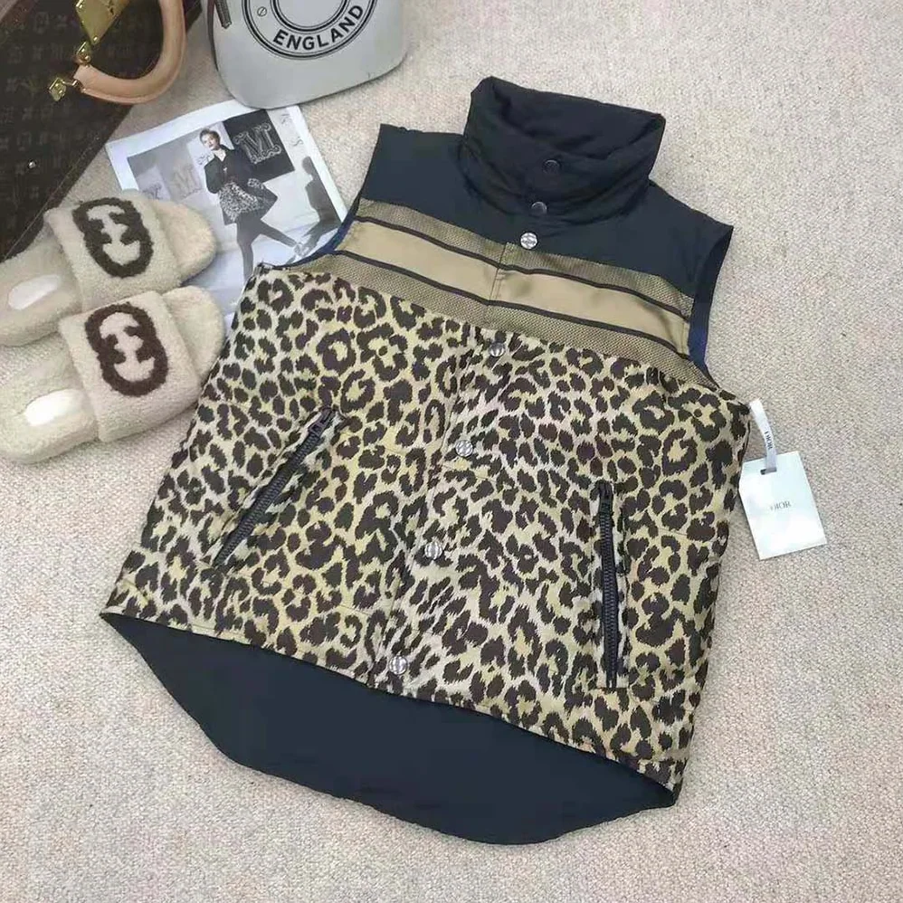 Dior Dioralps Reversible Sleeveless Down Jacket for Women
