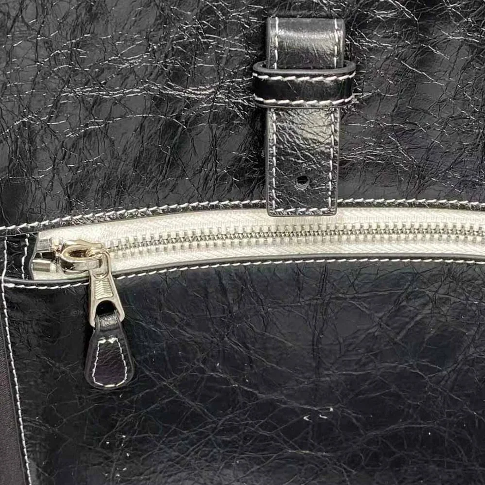 Balenciaga Barbes Large East-West Shopper Bag in Black for Women