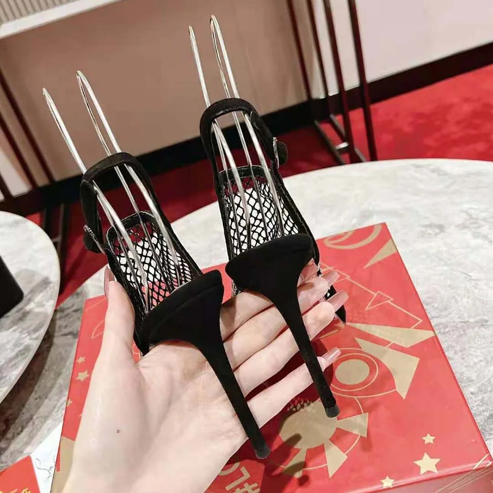Christian Louboutin Plougesta Pump Strass in 100 mm Heel Height for Women in Black