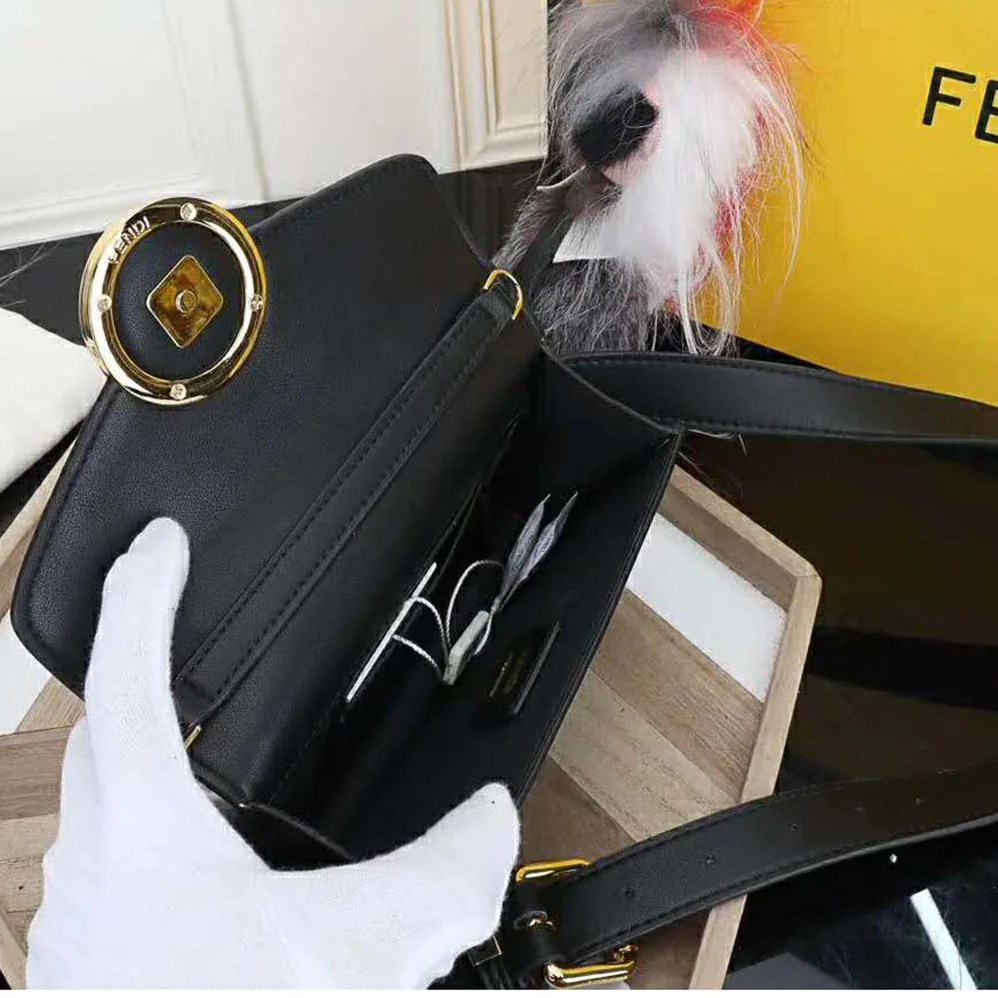 Fendi Belt Bag in Calf Leather for Women in Brown