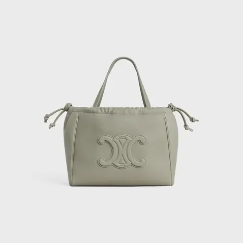 Celine Cuir Triomphe Green Clay Bag .31GC- / 9 Inches Celine Cuir Triomphe Green Clay Bag .31GC- / 9 Inches