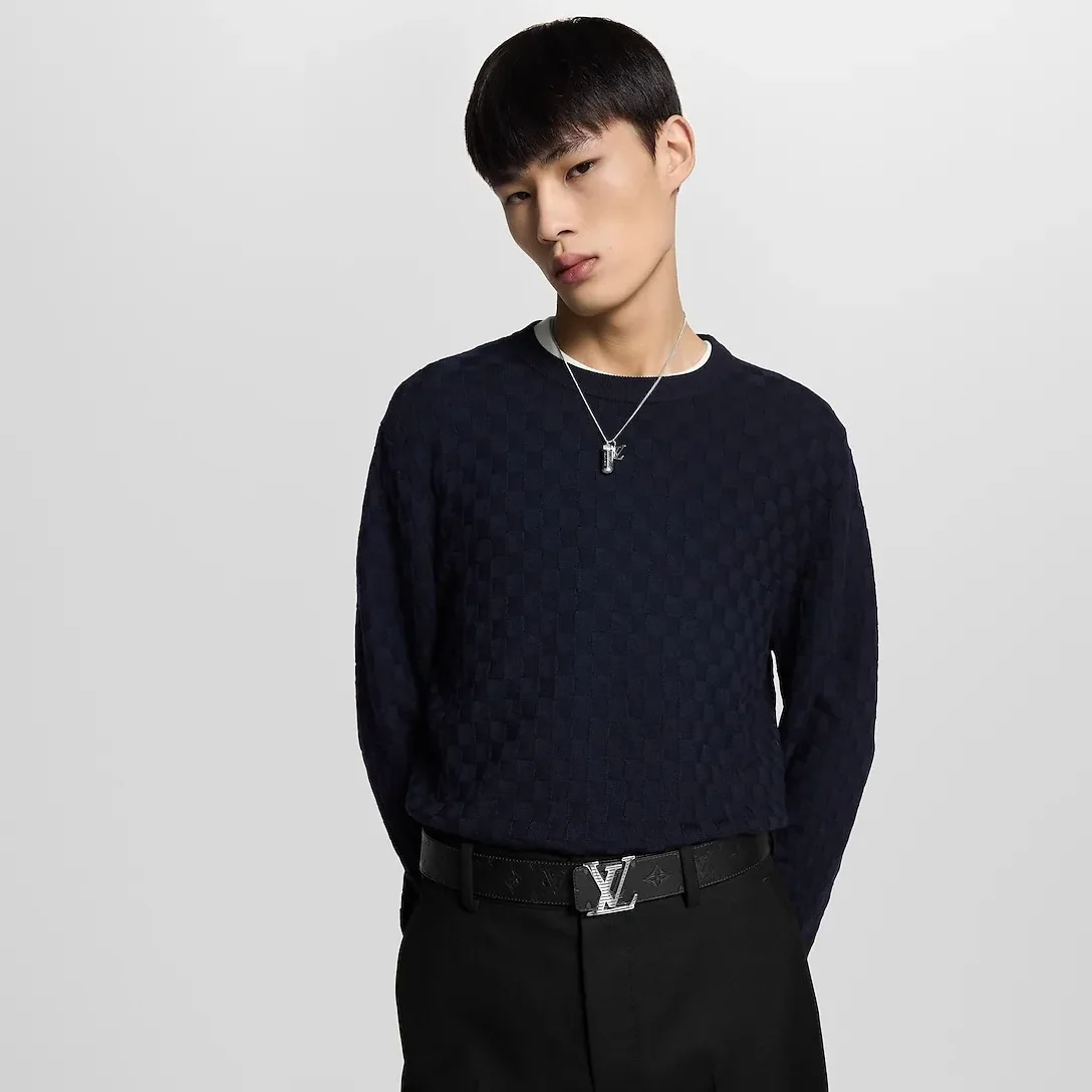 Louis Vuitton LV Shadow Reversible Belt Black Louis Vuitton LV Shadow Reversible Belt Black