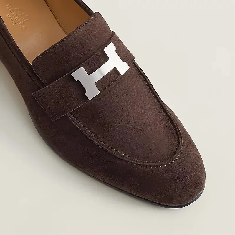 Hermes Paris Loafers Marron Ebene Hermes Paris Loafers Marron Ebene