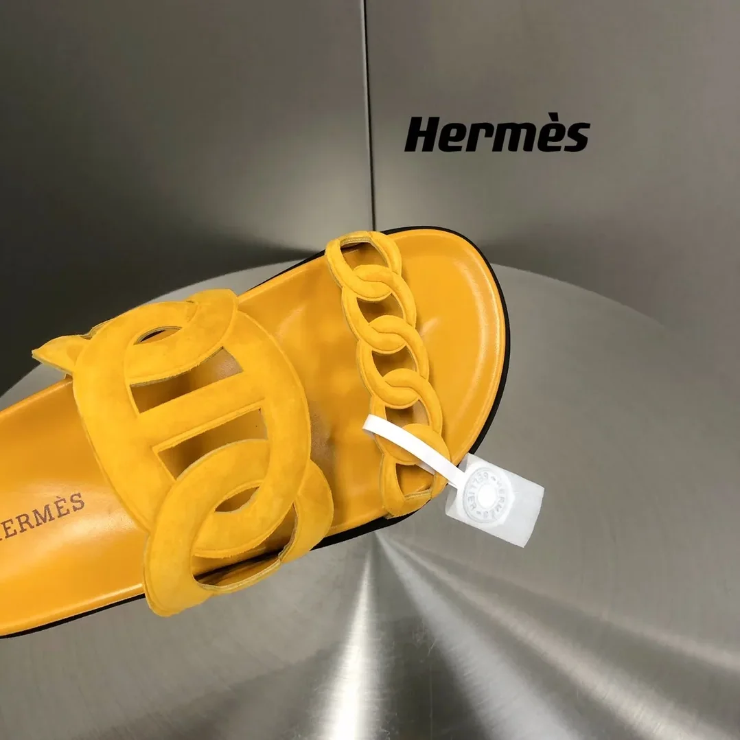 Hermes Extra Sandal Yellow Hermes Extra Sandal Yellow