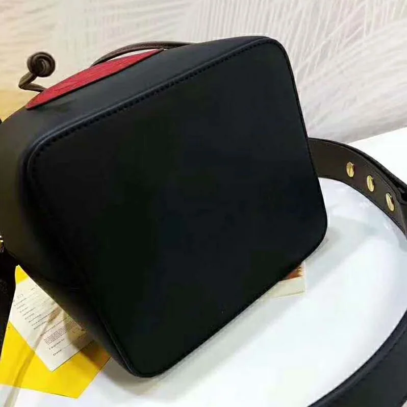 Fendi Mon Tresor Black Leather Bag for Women