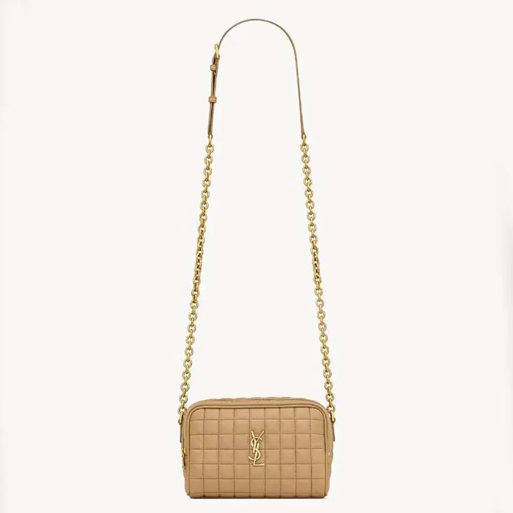 Saint Laurent YSL Cassandre Matelassé Carré Camera Bag in Lambskin for Women Saint Laurent YSL Cassandre Matelassé Carré Camera Bag in Lambskin for Women