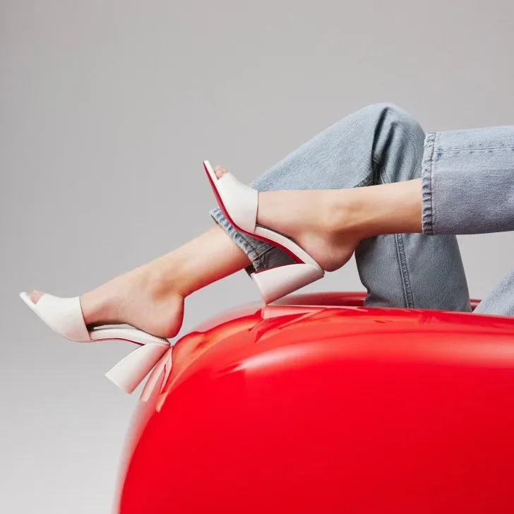 Christian Louboutin Jane Mules Bianco Christian Louboutin Jane Mules Bianco