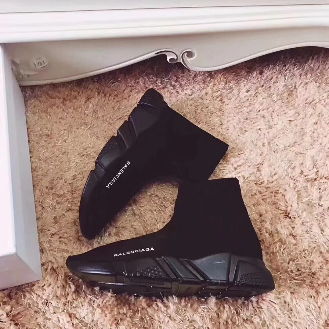 Balenciaga Speed Trainer Shoes Black for Unisex Balenciaga Speed Trainer Shoes Black for Unisex