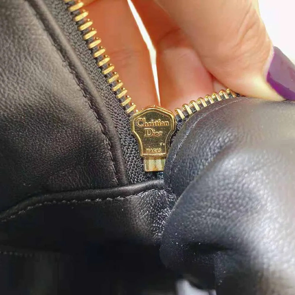 Dior Small Dior Backpack Black Cannage Lambskin for Women Dior Small Dior Backpack Black Cannage Lambskin for Women
