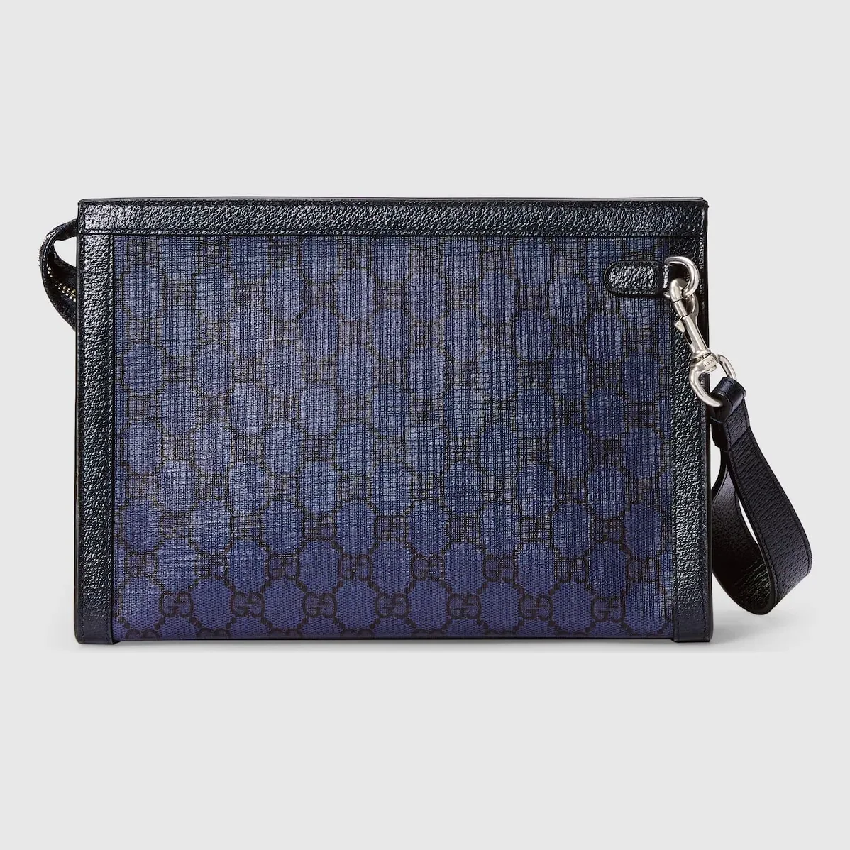 Gucci Ophidia Clutch & Pouch in Blue Palladium Hardware Gucci Ophidia Clutch & Pouch in Blue Palladium Hardware