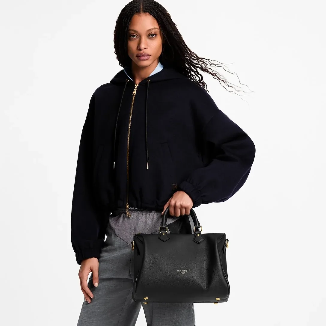Louis Vuitton Speedy Soft 30 Low Key Black /