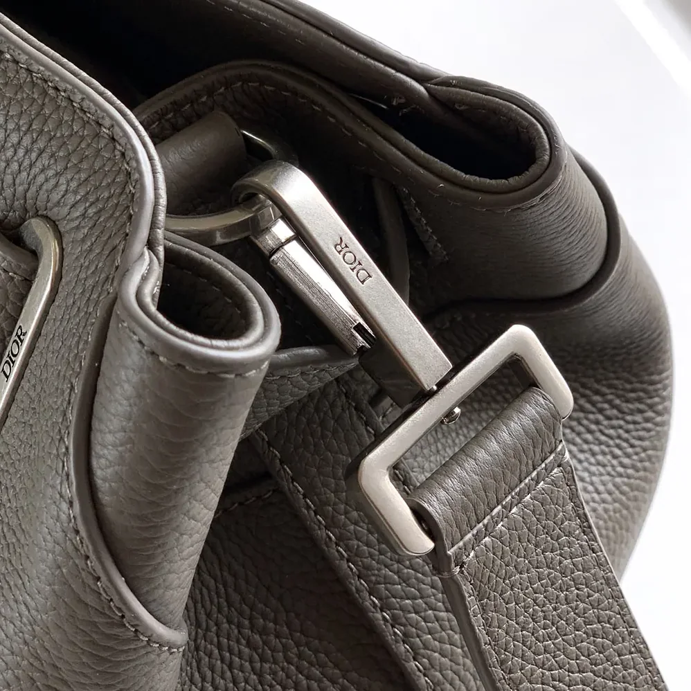 Dior Medium Dior Normandie Tote Bag Gray Dior Icons Calfskin for Men Dior Medium Dior Normandie Tote Bag Gray Dior Icons Calfskin for Men