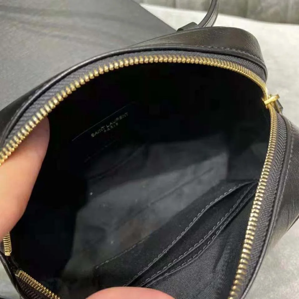 Saint Laurent YSL Lou Belt Bag in Matelasse Leather for Women in Black Saint Laurent YSL Lou Belt Bag in Matelasse Leather for Women in Black