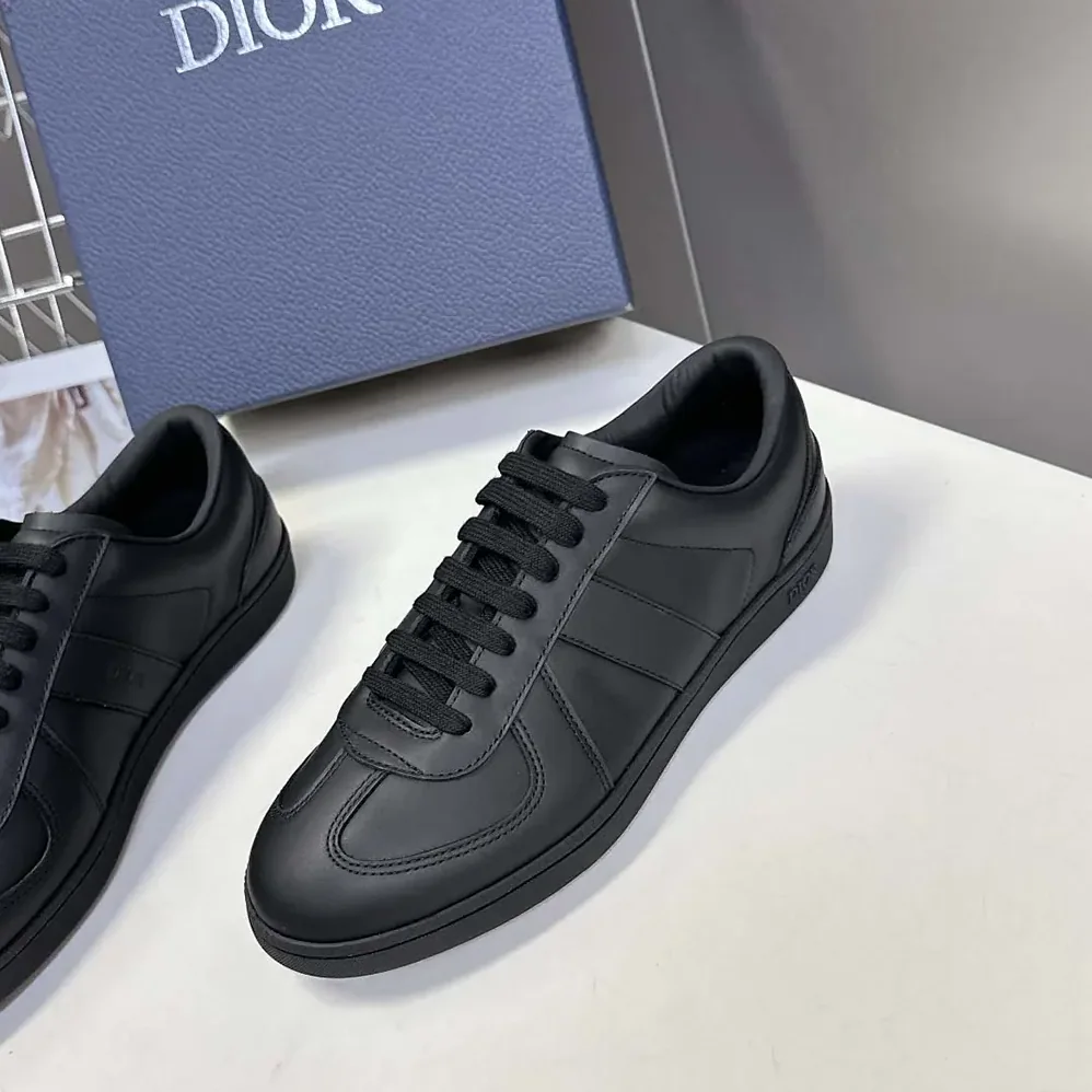 Dior B01 Matchpoint Sneaker Black Smooth Calfskin for Men