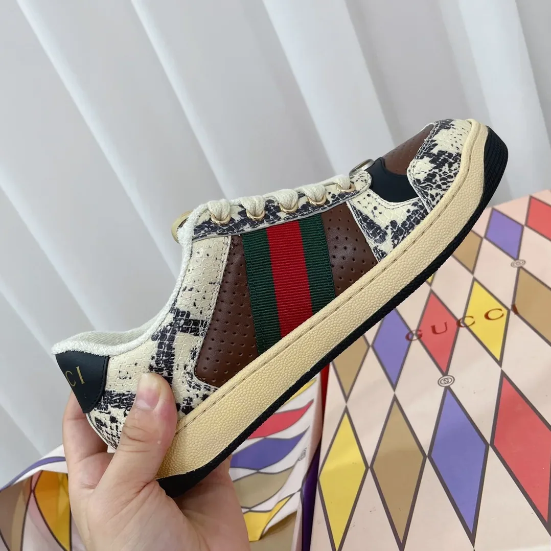 Gucci Screener Sneaker Beige for Women Gucci Screener Sneaker Beige for Women