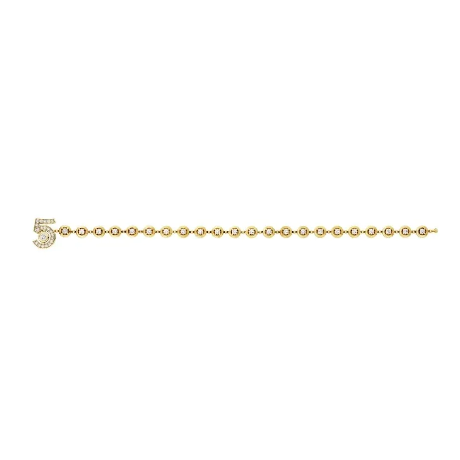 Chanel Eternal N°5 Bracelet Gold Hardware