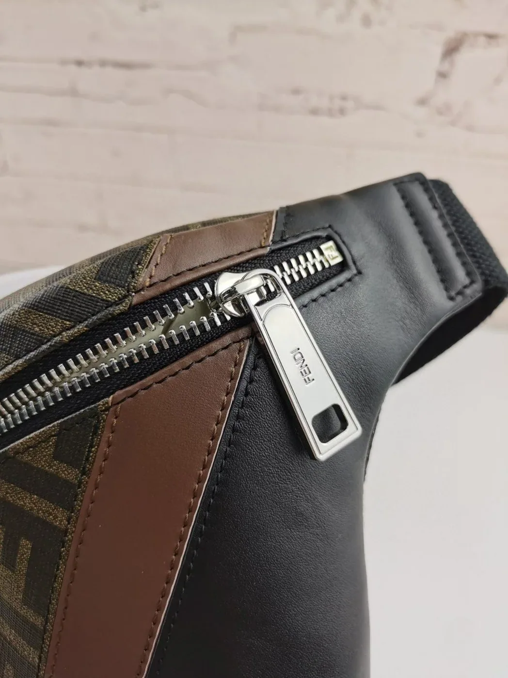 Fendi Belt Bag Khaki in Brown Fendi Belt Bag Khaki in Brown