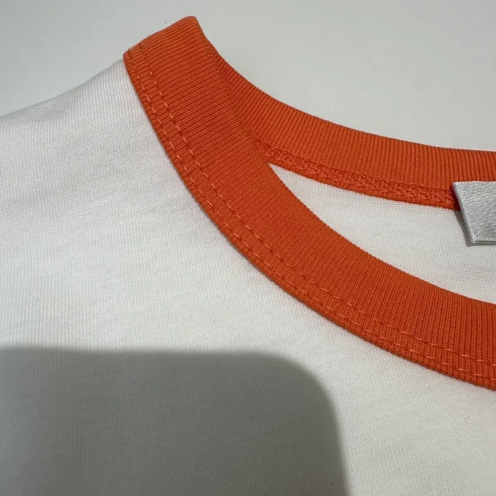 Dior Dioriviera T-Shirt Ecru and Coral Cotton Jersey for Men
