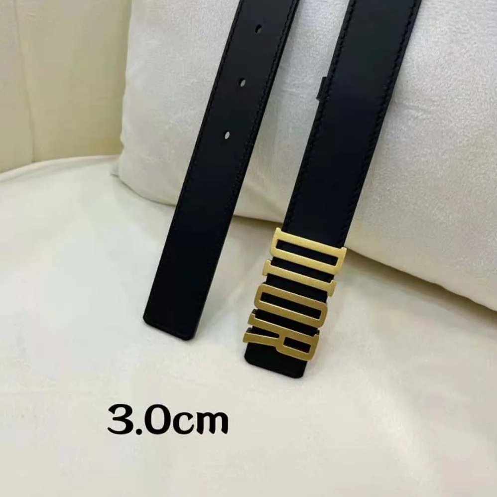Dior D-Fence Belt Black Smooth Calfskin for Women