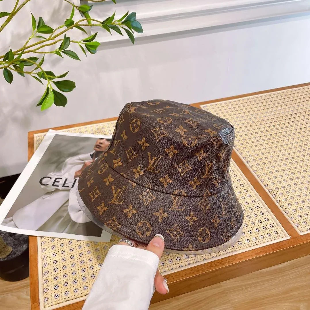 Louis Vuitton Monogram Bucket Hat Brown Louis Vuitton Monogram Bucket Hat Brown