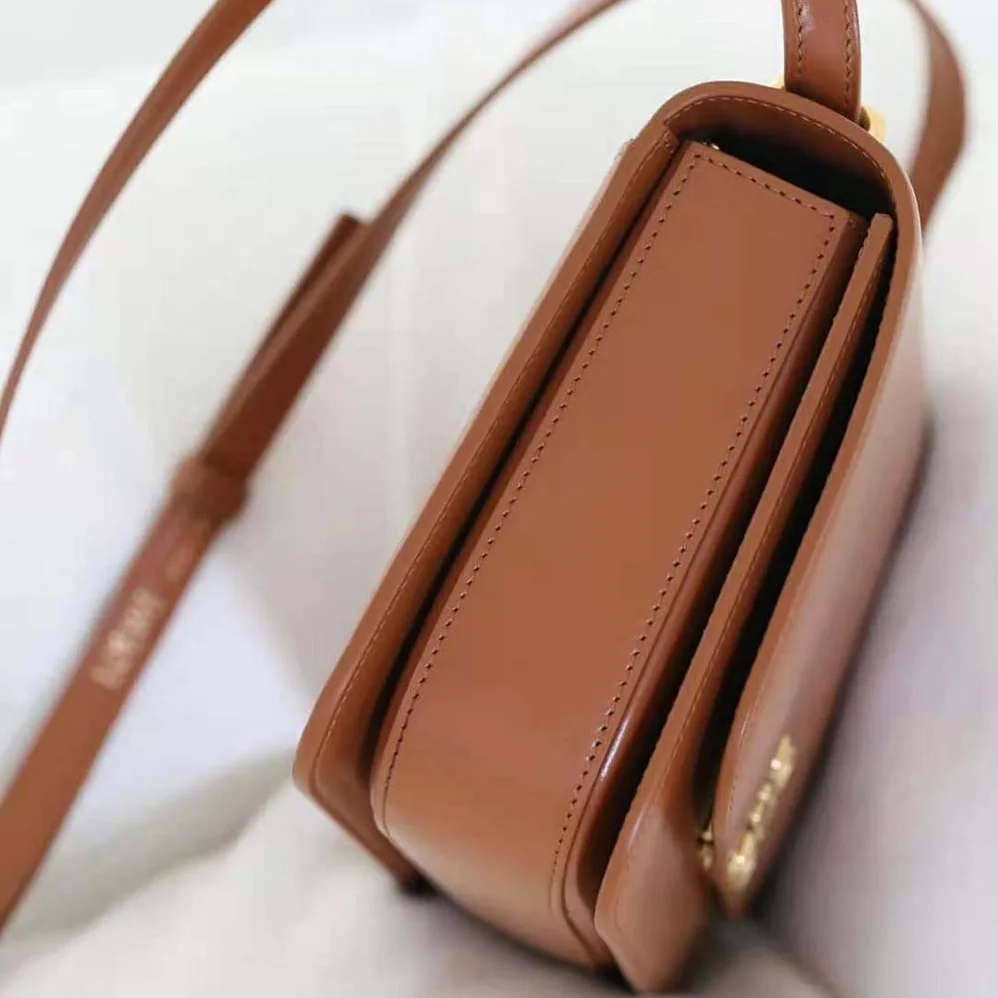 Loewe Goya Bag in Silk Calfskin for Women in Brown Loewe Goya Bag in Silk Calfskin for Women in Brown