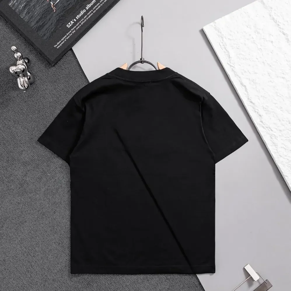 Dior T-Shirt with Pocket Relaxed Fit Gray Cotton Jersey for Men