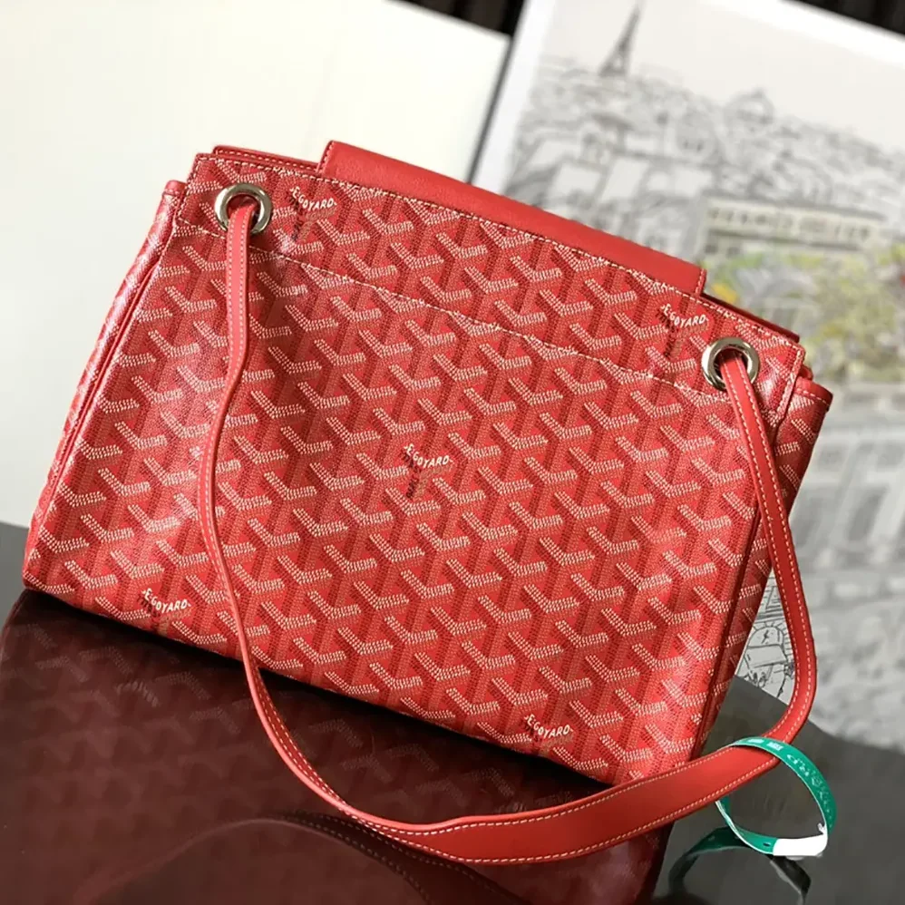 Goyard Rouette Souple Bag for Unisex in Red Goyard Rouette Souple Bag for Unisex in Red
