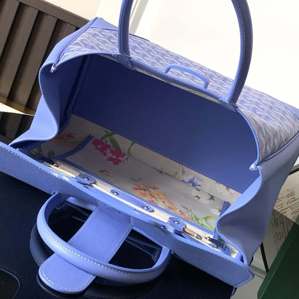 Goyard Saïgon Tote Bag for Women in Blue Goyard Saïgon Tote Bag for Women in Blue