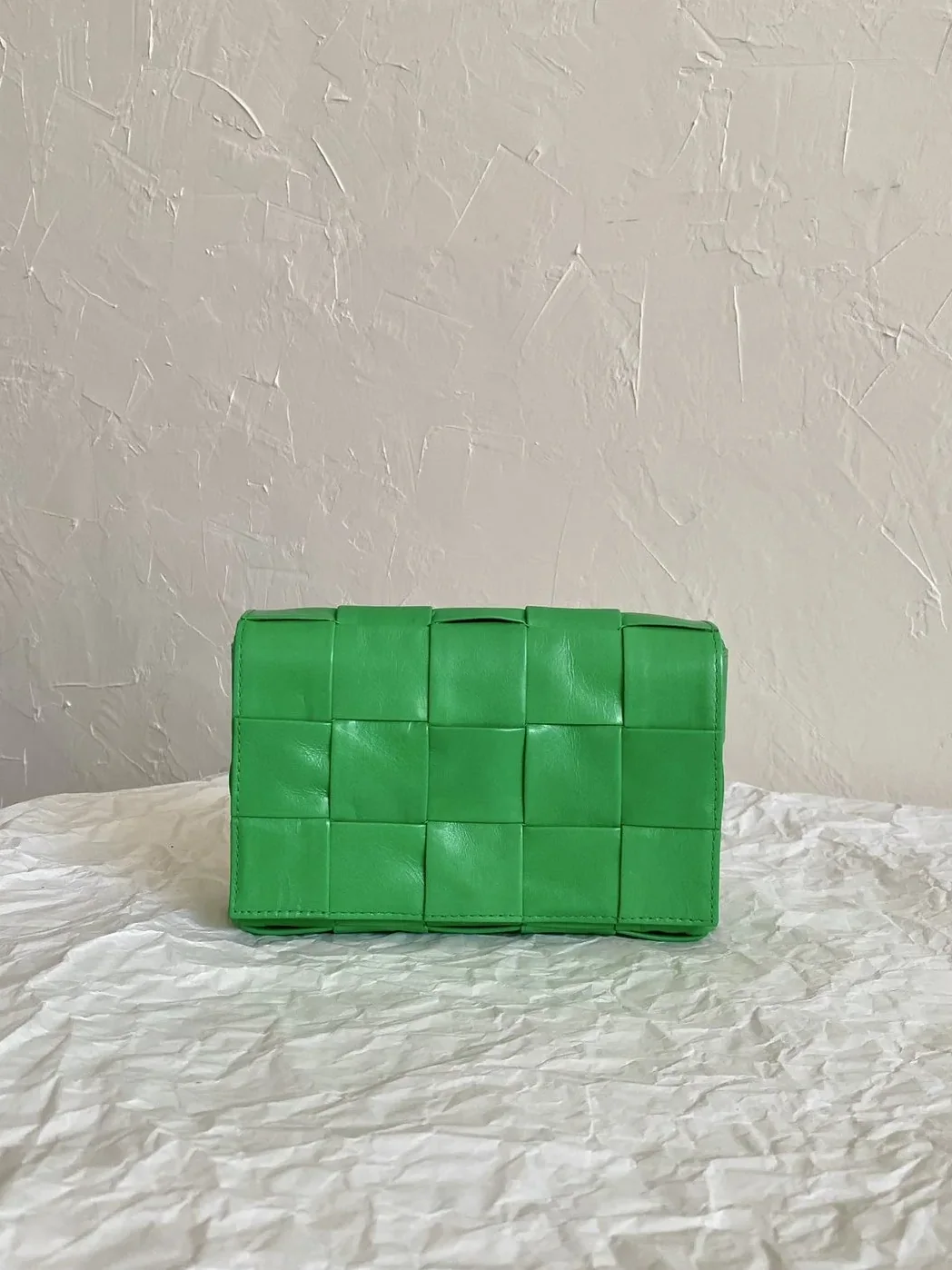 Bottega Veneta Padded Cassette Belt Bag Green
