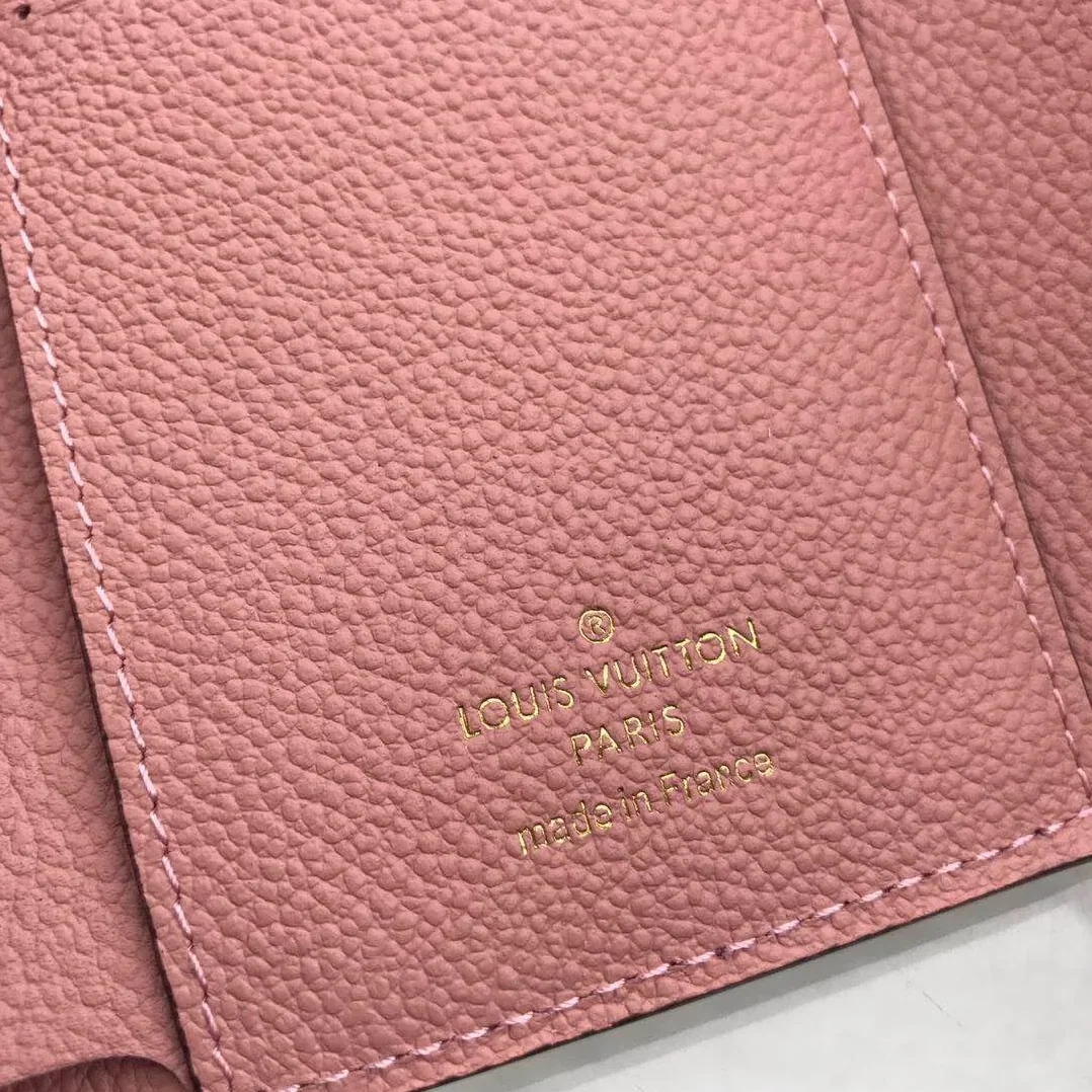 Louis Vuitton Victorine Wallet Monogram Empreinte Pink Louis Vuitton Victorine Wallet Monogram Empreinte Pink