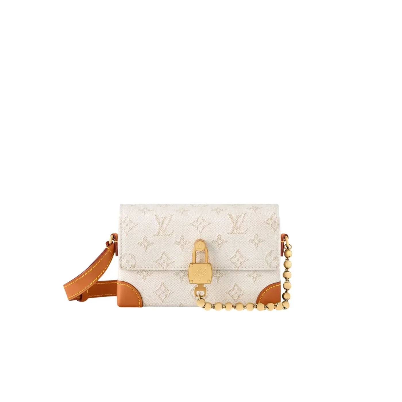 Louis Vuitton Steamer Wearable Wallet Off in White /