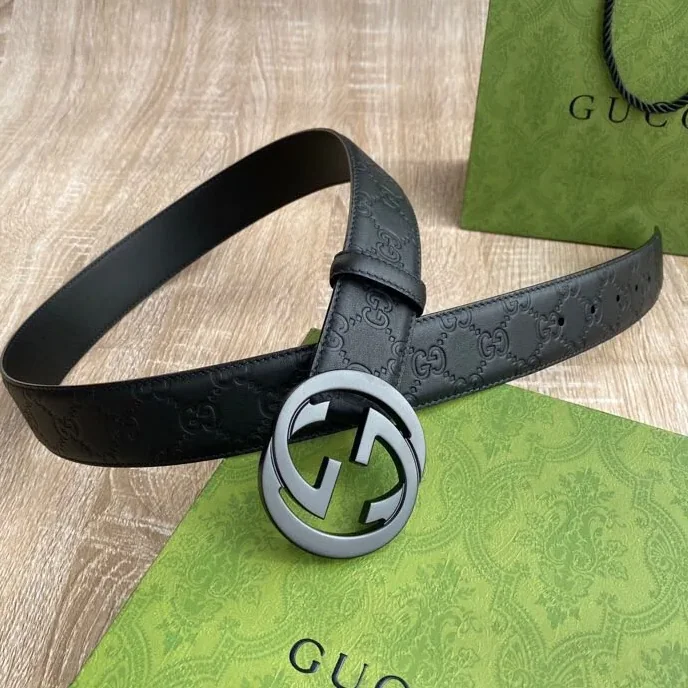 Gucci Belt Black GG, for Women Gucci Belt Black GG, for Women