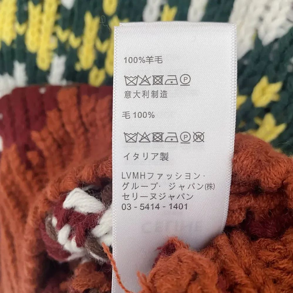 Celine Crewneck Sweater In Fair Isle Wool for Women