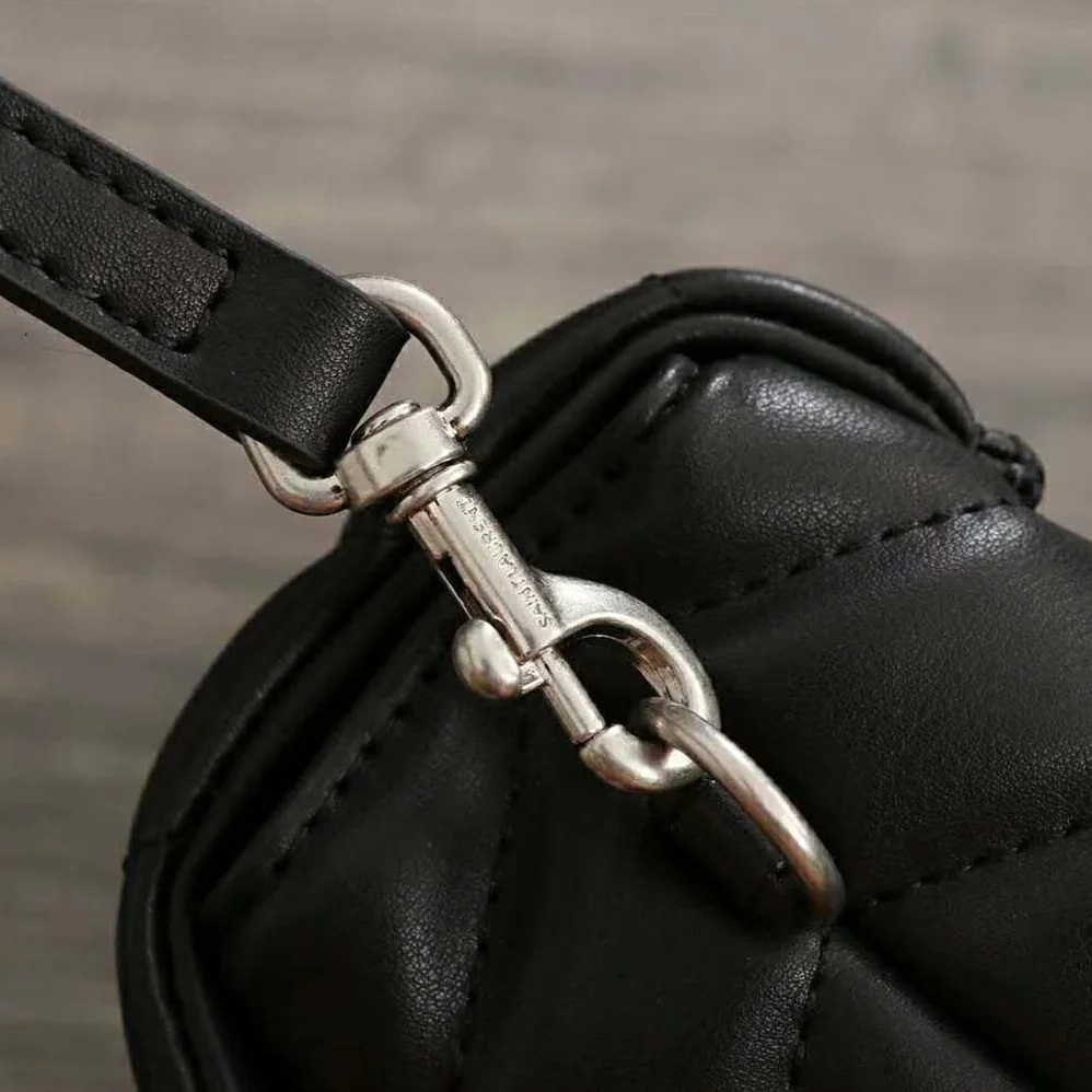 Saint Laurent YSL Loulou Small Matelasse Y Leather for Women in Black