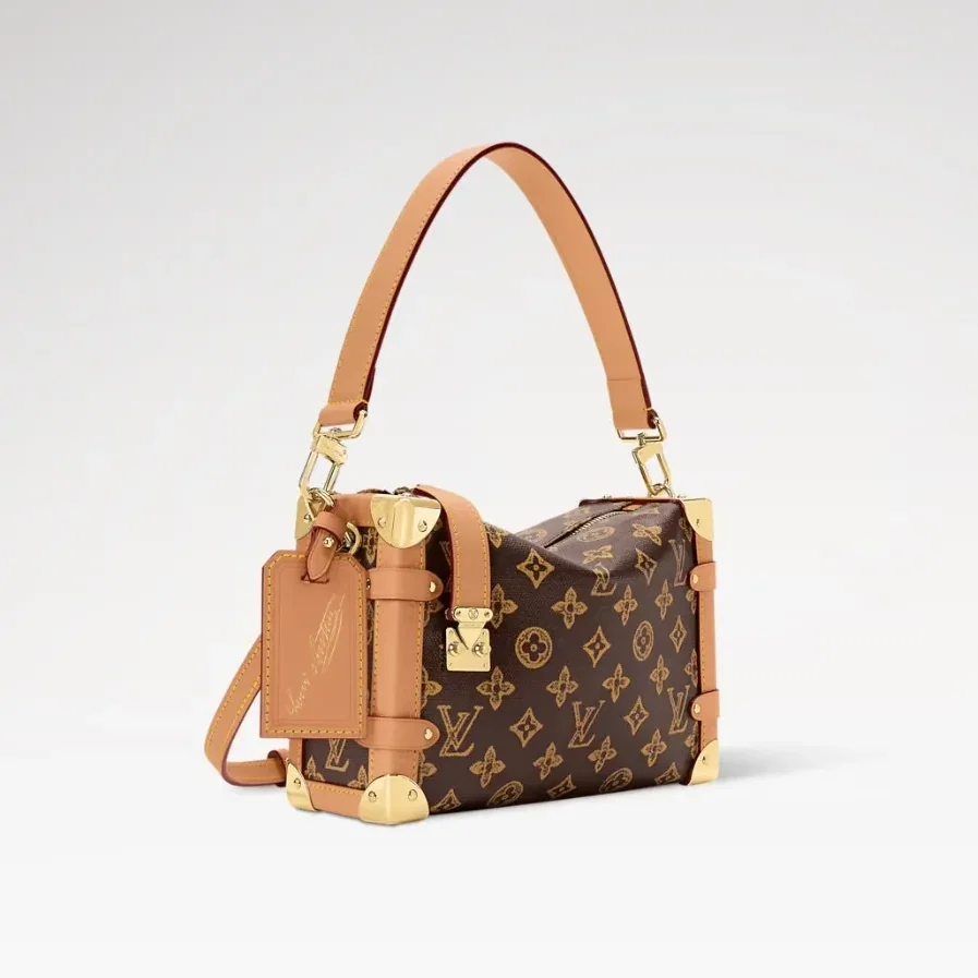 Louis Vuitton Side Trunk MM Monogram Origine Ebène /