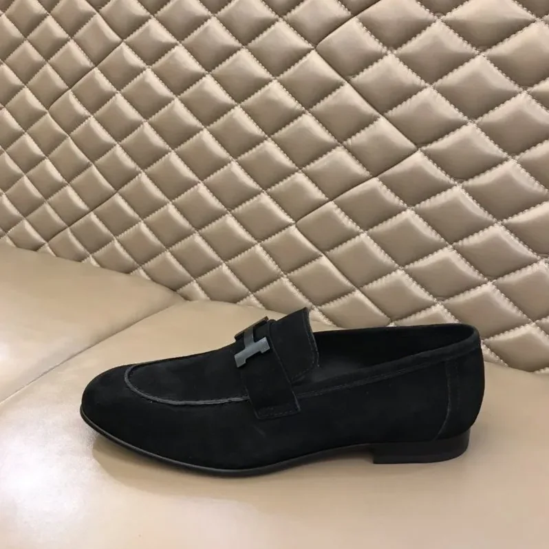 Hermes Paris Loafers Black