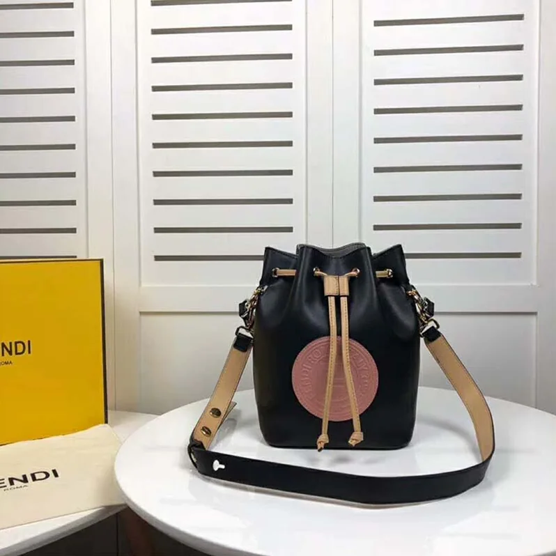 Fendi Mon Tresor Blue Leather Mini for Women in Bag