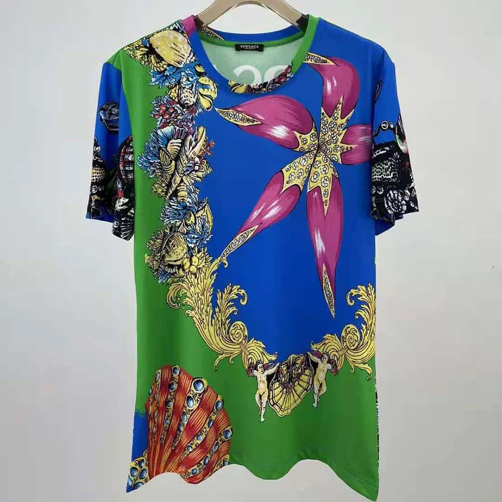 Versace Tresor DE LA Mer Print T for Men in shirt