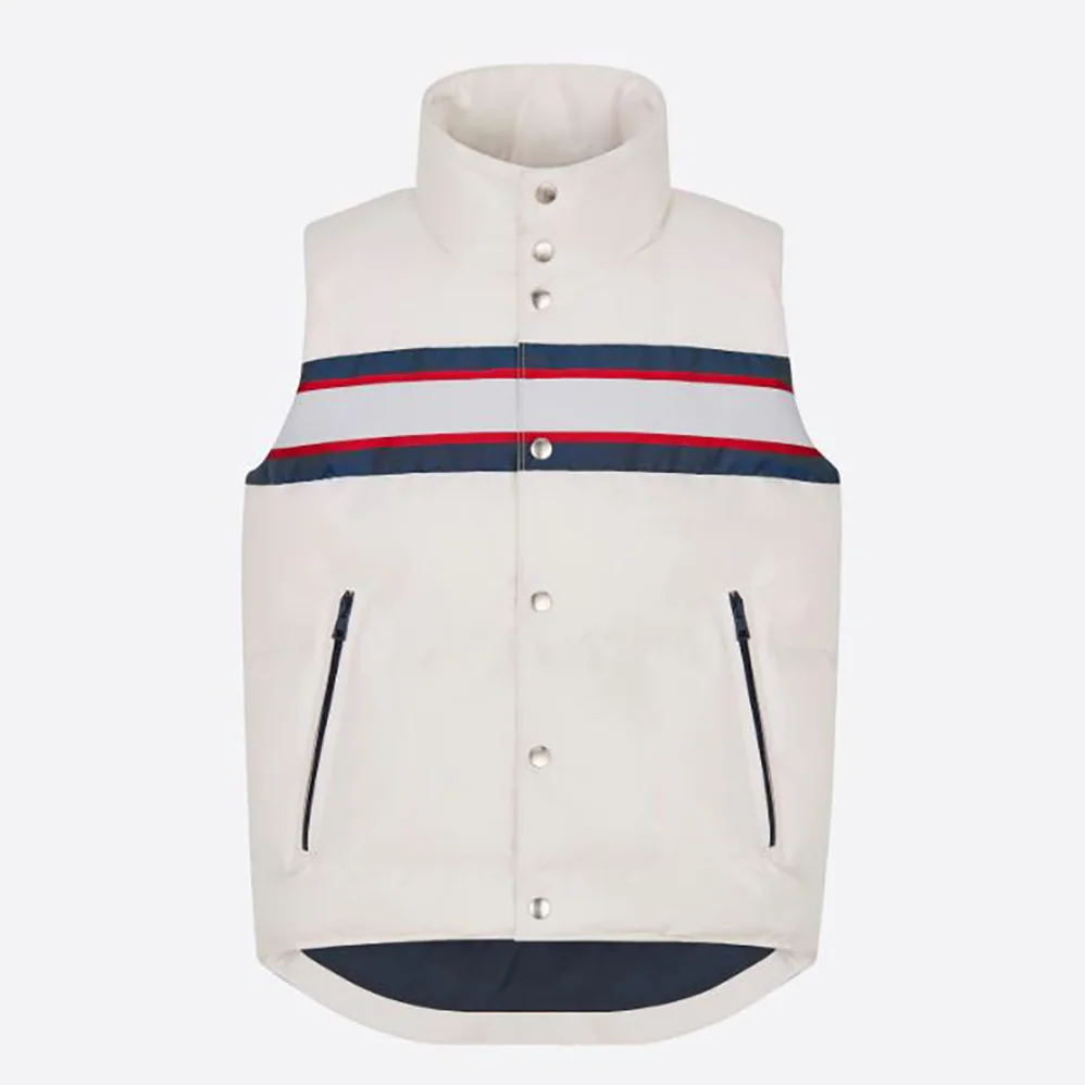 Dior Dioralps Sleeveless Down Jacket for Women in White