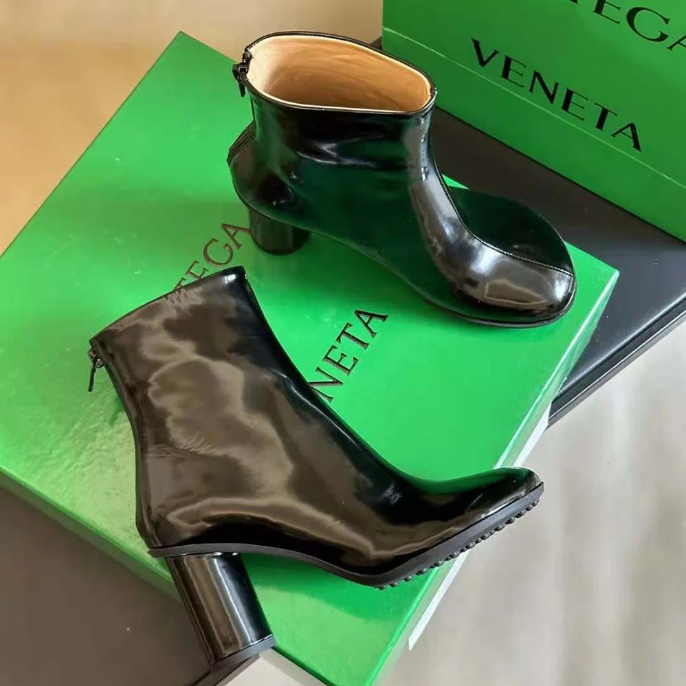 Bottega Veneta Atomic Ankle Boot for Women in Black