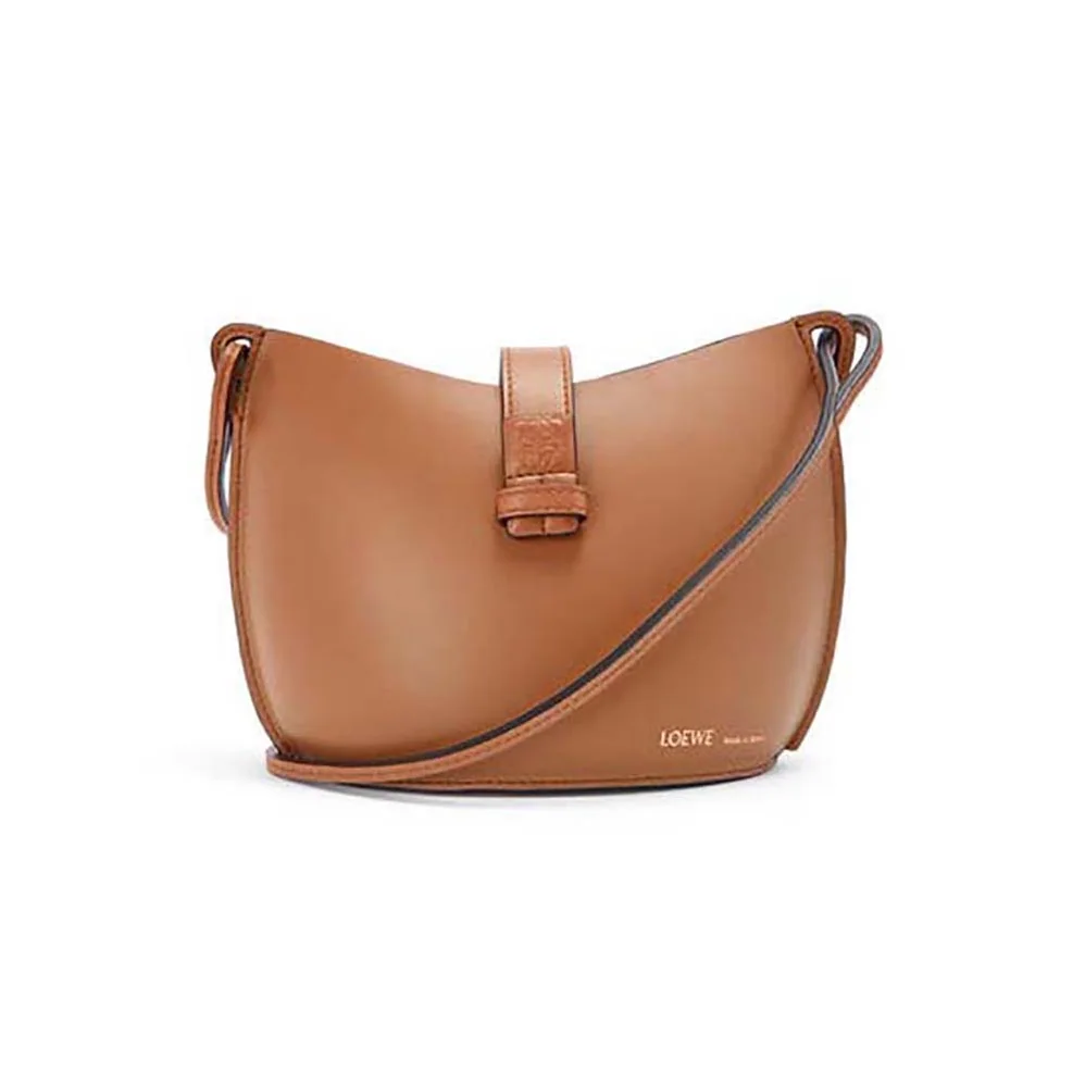 Loewe Moulded Bucket Bag in Calfskin for Women in Brown