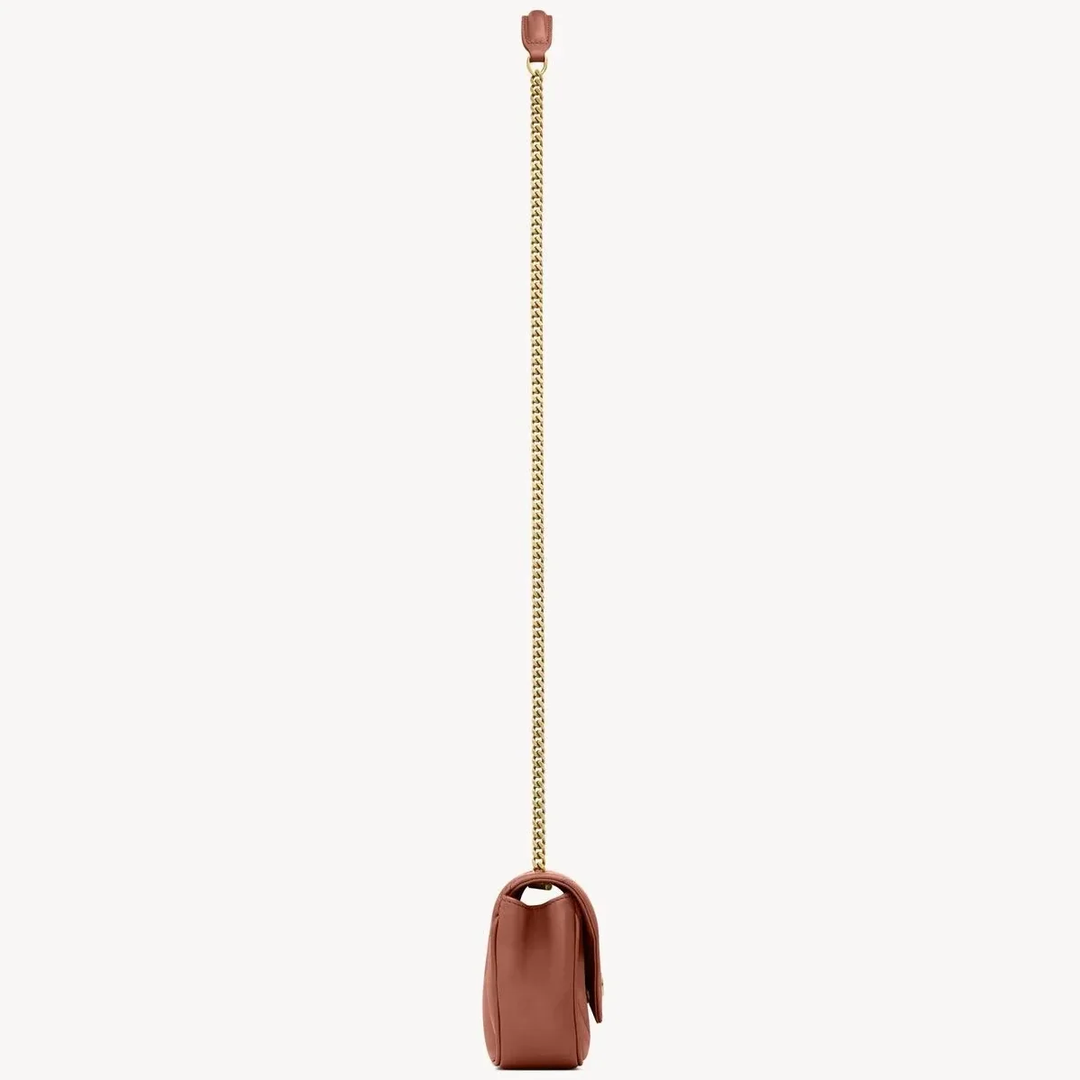 Saint Laurent Loulou Mini Shoulder Bag in Hortensia Gold Hardware Saint Laurent Loulou Mini Shoulder Bag in Hortensia Gold Hardware