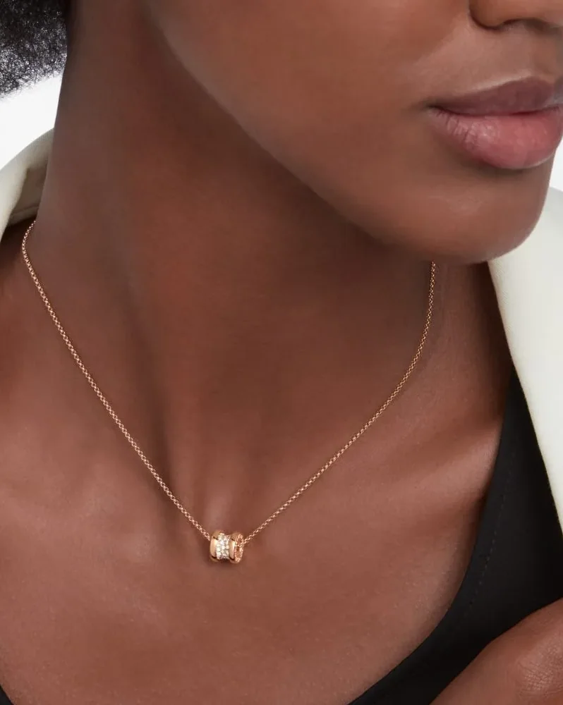 Bvlgari B.zero1 Necklace Rose Gold