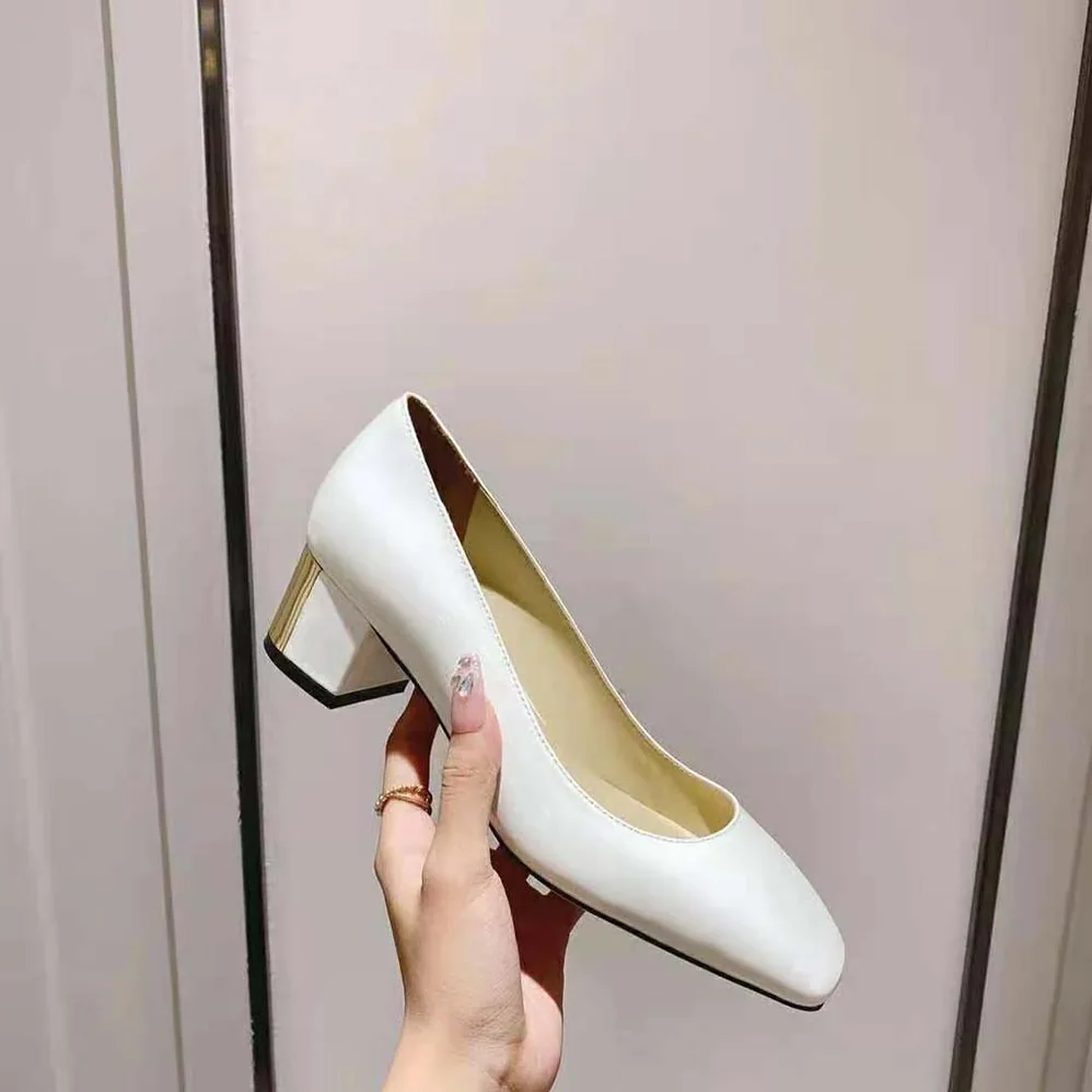 Jimmy Choo Rydea Pump 45 Latte Nappa Leather Pumps for Women