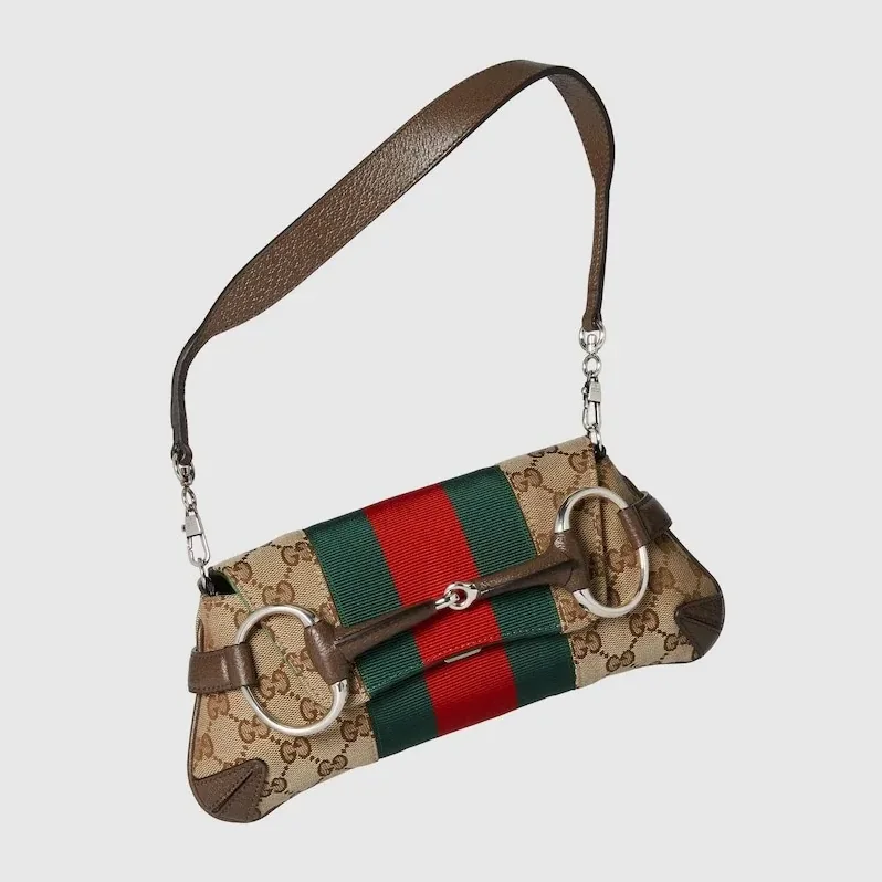 Gucci Horsebit Chain Small Shoulder Bag FACM2 8747 - / 10.6 Inches