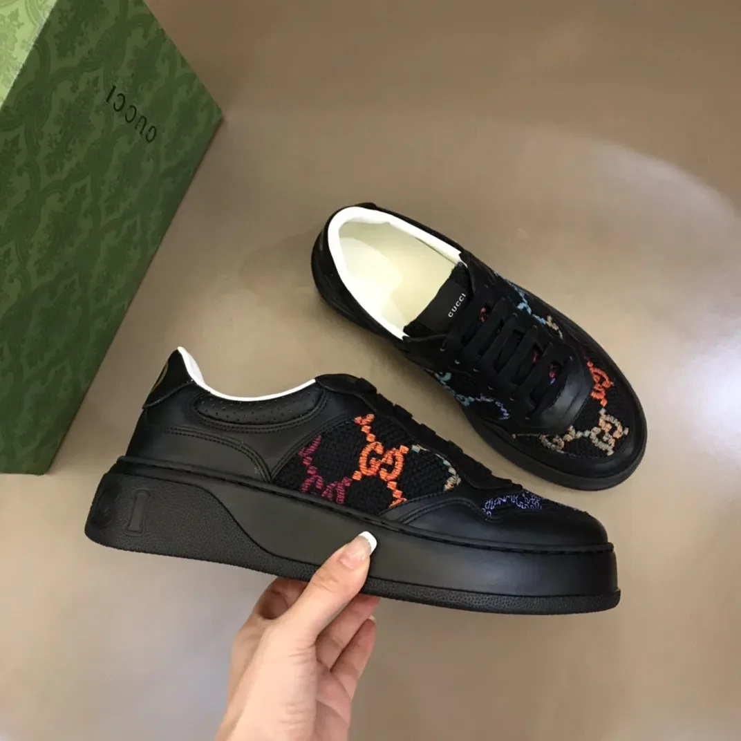 Gucci GG Embossed Sneaker Black Gucci GG Embossed Sneaker Black
