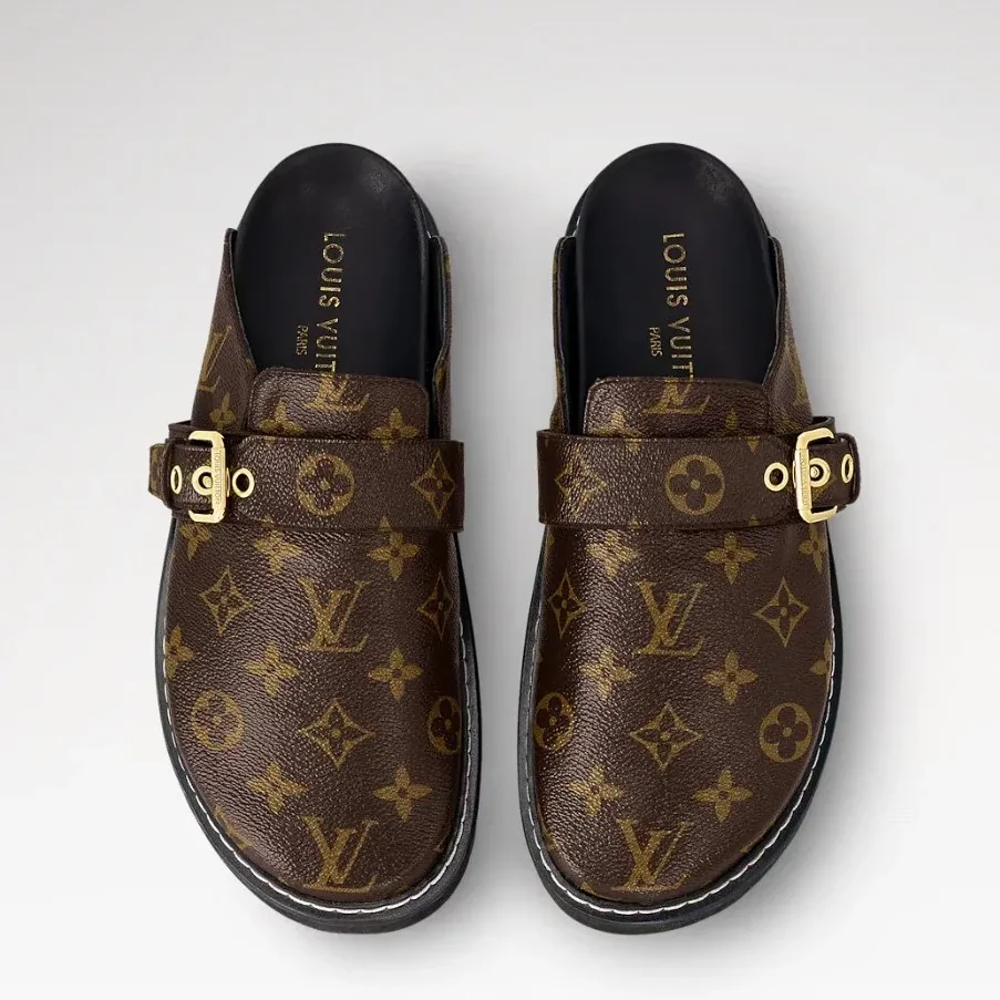 Louis Vuitton LV Cosy Flat Comfort Clog Brown 1AAW6Q